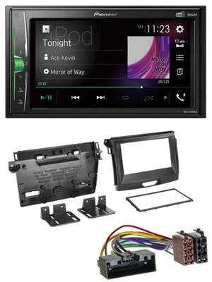 Pioneer 2DIN MP3 DAB USB Bluetooth Autoradio für Ford Ranger 2AB ab 04/2015 - Bild 1 von 4