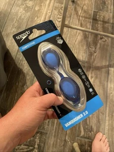 Speedo Speed Socket 2.0 Mirrored Goggles Blue 1SZ - Picture 1 of 1