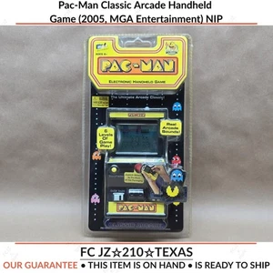 Pac-Man Classic Arcade Handheld Game (2005, MGA Entertainment) NIP - Picture 1 of 11