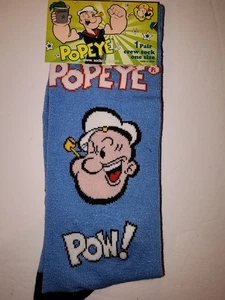 POPEYE - Men's crew socks - size 8-12 - NWT - FREE SHIPPING - Picture 1 of 1