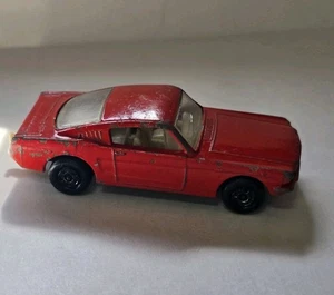 Lesney Matchbox Superfast Mustang No 8a Red Orange White interior United Kingdom - Picture 1 of 19