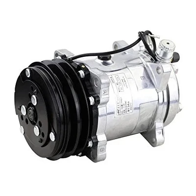 Compresor de aire acondicionado universal 2PK embrague SD 508 estilo 5H14 R134A correa en V con carga  Foto 1 de 4