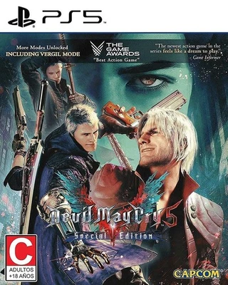 Devil May Cry 5 Special Edition(輸入版:北米)- PS5 (Sony Playstation 5) (US IMPORT) - Image 1 of 4