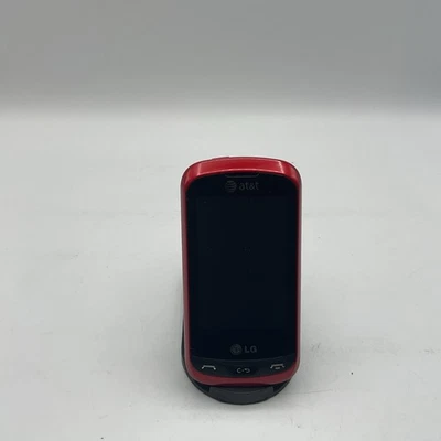 LG Xpression C395 Red - (AT&T) Sliding  QWERTY Keyboard Phone 3G 0668 - Image 1 of 4