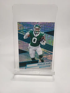 2025 Panini Revolution #174 Braelon Allen Teal Levels /499 Jetts - Picture 1 of 2