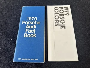 1979 Porsche DEALER Fact Book Catalog 928 930 Turbo 911 SC Color Chart Brochure - Picture 1 of 15