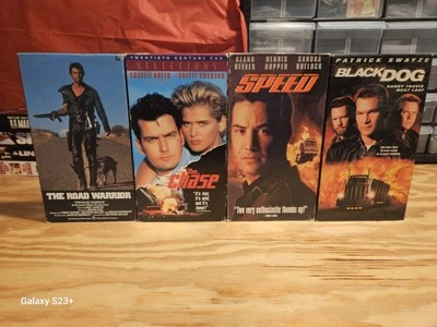 Road Action VHS - Road Warrior Chase Speed Black Dog 20th Century Fox Universal - Image 1 of 4