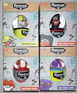 FUGGLER MINI SNOWGLOBE SET OF 4 FUNNY UGLY MONSTER  **NEW** - Picture 1 of 11