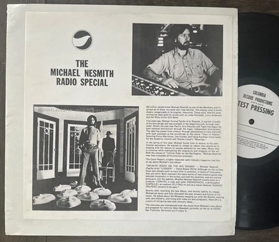 MICHAEL NESMITH The Radio Special PROMO LP TEST PRESSING 1979 MONKEES - Image 1 of 4