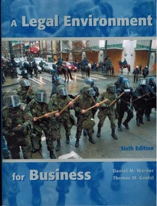 A Legal Environment for Business 6th Edition (Brand New Paperback Book) - Picture 1 of 1