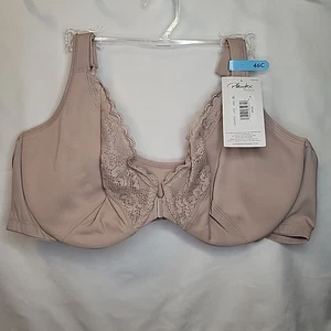 Playtex Bra 46C Dreamwire Front Close Light Taupe 4423 New with Tags - Picture 1 of 4