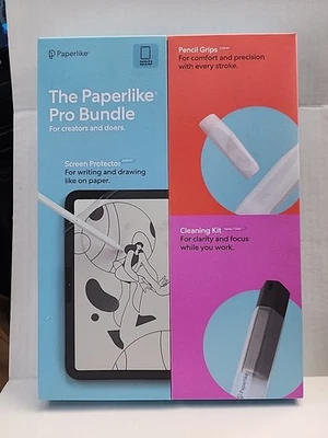 The Paperlike Pro Bundle for Apple iPad Pro 11" & iPad Air 10.9" Pencil Grip - Image 1 of 4
