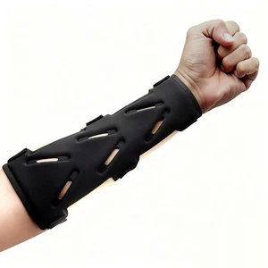 3. Gen Bogenschießen Armschutz, verstellbarer Armschutz mit 3 Zubehörteilen, für Bogenhu... - Bild 1 von 7