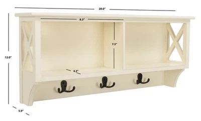 Safavieh FREYA HANGING STRG WALL RACK, Reduced Price 2172769170 HAC5703C - Image 1 of 4