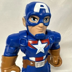 MARVEL SUPER HERO ADVENTURES MEGA MIGHTIES CAPTAIN AMERICA 10" FIGURE TOY HASBRO - Bild 1 von 11