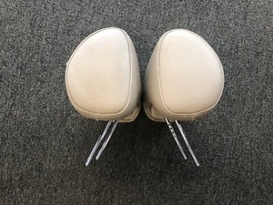 1992-1996 Lexus SC400 SC300 Front Head Rest Left & Right Tan OEM - Picture 1 of 7