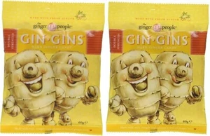 The Ginger People Gin Gins Original Hard Ginger Candy 60g DOPPELPACK - Bild 1 von 5