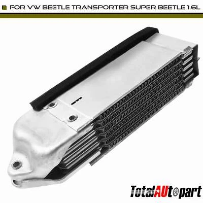 Enfriador de aceite de motor para Volkswagen Beetle 71-79 Karmann Ghia Campmobile H4 1,6 L Foto 1 de 4