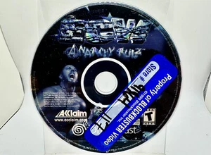 ECW : Anarchy Rulz ( Sega Dreamcast ) Tested Game Disc - Blockbuster Video Copy - Picture 1 of 4