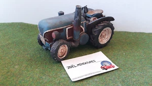 EPAVE de TRACTEUR AGRICOLE NR586 miniature de collection pour diorama - Foto 1 di 6