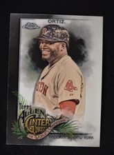 2022 Allen and Ginter Chrome Base #82 David Ortiz - Boston Red Sox
