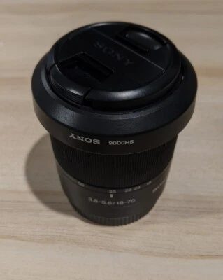 Sony Camera Lens 55 DT 3.5-5.6/18-70 0.38m/1.3ft  Macro (No Box) - Image 1 of 4