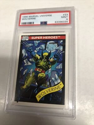 1990 Marvel Universe Super Heroes Wolverine #23 PSA 9 - Image 1 of 2