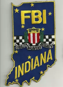 FBI: INDIANA INDIANAPOLIS Police Patch SEK Polizei Aufnäher ( SWAT S.W.A.T. ) - Bild 1 von 1