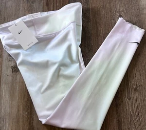 NWT Nike YXL Girls Pastel Colors Tight Fit Long Leggings XL - Picture 1 of 2