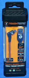 Mizco ToughTested TTFC690DM 6 ft Durable Braided Cable - Picture 1 of 2