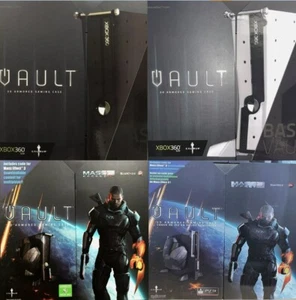 Paquete de 4 fundas VAULT: MASS EFFECT 3 PS3 / XBOX 360 SLIM/XBox360 Estuche Blanco/Negro - Imagen 1 de 9