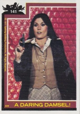 CHARLIE'S ANGELS TV SHOW SERIES 3 TRADING CARDS SET 1977 TOPPS USA BASE CARD 141 - Image 1 of 2