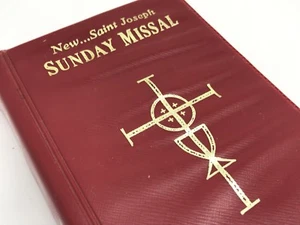 Vintage 1974 New Saint Joseph Sunday MISSAL, Complete Edition, Catholic (RF211) - Picture 1 of 10