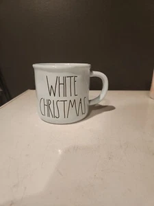 Rae Dunn "WHITE CHRISTMAS" Mug Christmas Holiday Mug Light Blue - Picture 1 of 6