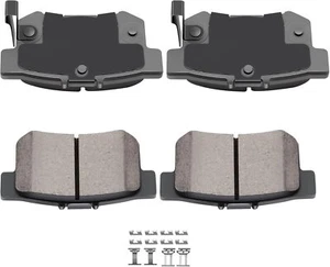 AUTOMUTO D537 Ceramic Brake Pads Kits, Rear(R+L) 4pcs Brake Pads Set Fit For 199 - Picture 1 of 9