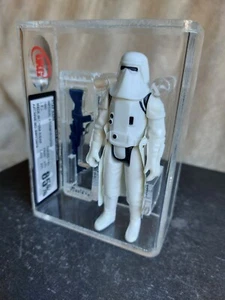 GRADED VINTAGE STAR WARS - UKG not AFA 85% - STORMTROOPER HOTH CHINA MONO VISOR - Picture 1 of 10