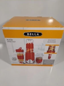 Bella Rocket Blender Red Blend and Go Item 13709 NEW - Picture 1 of 5