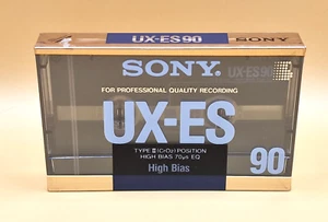 Cinta de casete de audio en blanco Sony UX-ES 90 (sellada) ¡NUEVA DE STOCK! Nuevo - Imagen 1 de 5