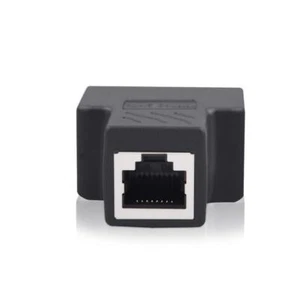 2-Port RJ45 Splitter Adapter LAN Network Ethernet Cable AA Conn SALE U6N2 F0M1 - Photo 1/8