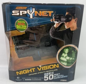 NEW 2010 Real Tech Spy Net NIGHT VISION Infared Stealth Binoculars - Up to 50ft - Picture 1 of 2