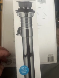 Oatey Plastic Lift Rod Drain, Chrome Plated  (00547) FS - Picture 1 of 2