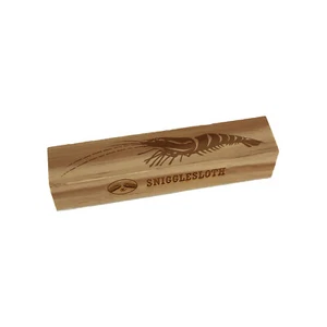 Garnelen Garnelen Krebstiere Meeresfrüchte Schalentiere Rechteck Stempel zum Stempeln - Bild 1 von 8
