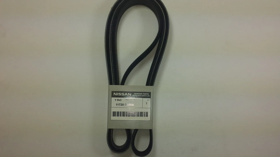 Genuine Nissan Infiniti 11720-7S00A Serpentine Belt Armada Titan Pathfinder 5.6L - Image 1 of 1