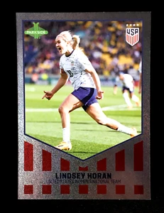 Lindsey Horan 2023 Parkside USWNT ReCap Set FOGLIO ARGENTO /10 SSP #17 - Foto 1 di 2