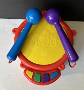 The Wiggles Musical Drum Sing & Talk Spin Master 2004 Tested FAST SHIPPING!!
