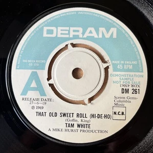 TAM WHITE That Old Sweet Roll - Don't Take Promises Demo Promo 7" Vinyl 45 DM261 - Picture 1 of 4