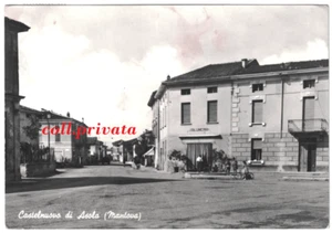 Mantova-CASTELNUOVO DI ASOLA -SALUMERIA-viaggiata D'EPOCA 1961 ANIMATA RARA - Foto 1 di 2