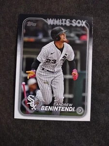 Tarjeta de béisbol 2024 Topps Serie 1 Andrew Benintendi #306 Chicago White Sox - Imagen 1 de 2