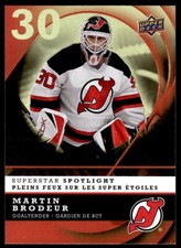 2008-09 McDonald's Upper Deck Superstar Spotlight Martin Brodeur #14 R14