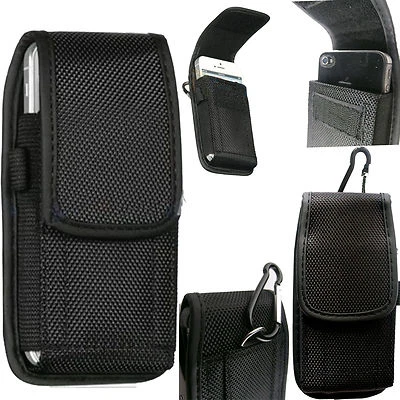 Universal Nylon Belt Loop Case Cover Holster Pouch for Large Mobile Phone - Image 1 of 4